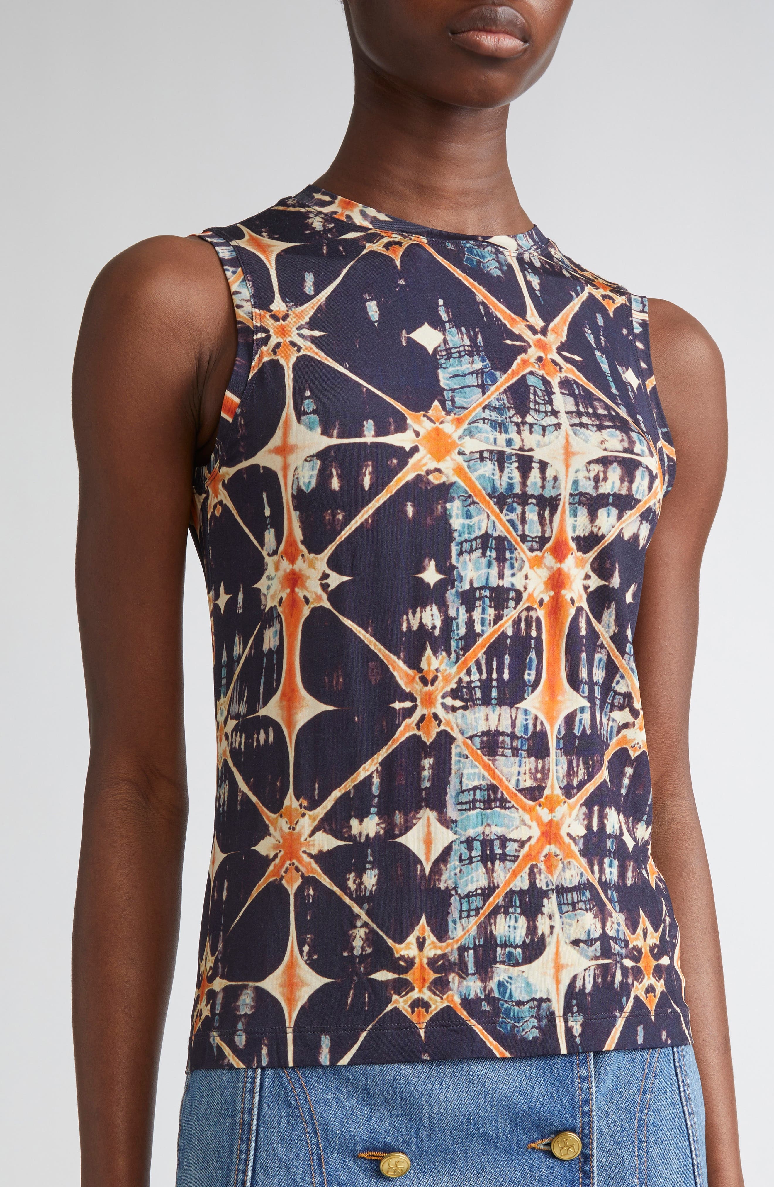 Ulla Johnson Ines Sleeveless Top in Phoenix at Nordstrom - 5