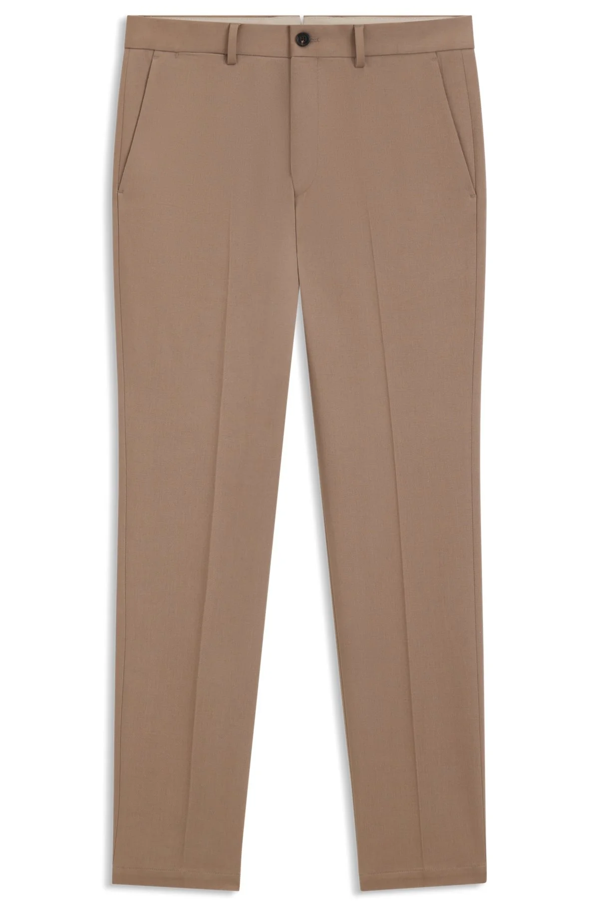 SLIM-FIT TROUSERS IN COTTON, CASHMERE AND STRETCH - 1