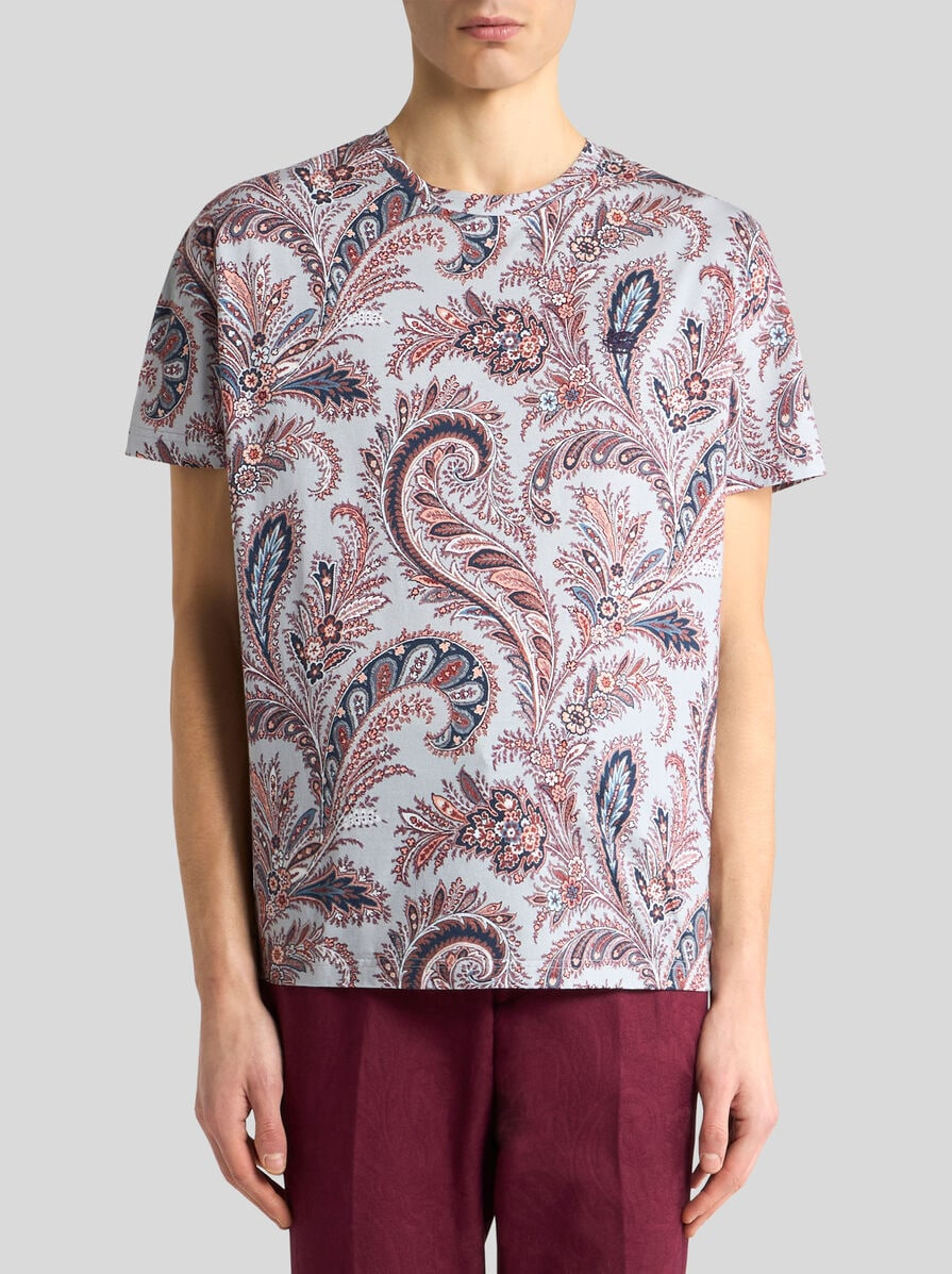 FLORAL PAISLEY T-SHIRT - 2