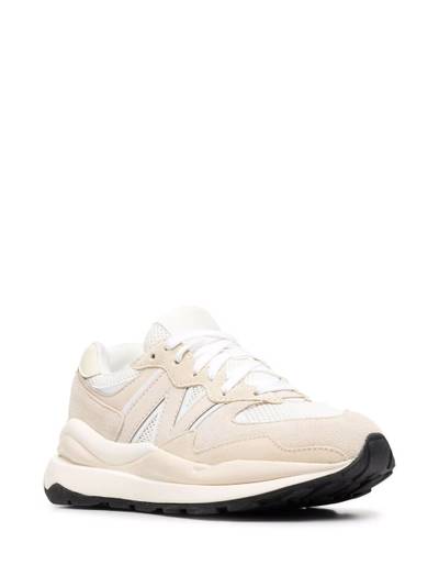 New Balance panelled lace-up trainers outlook