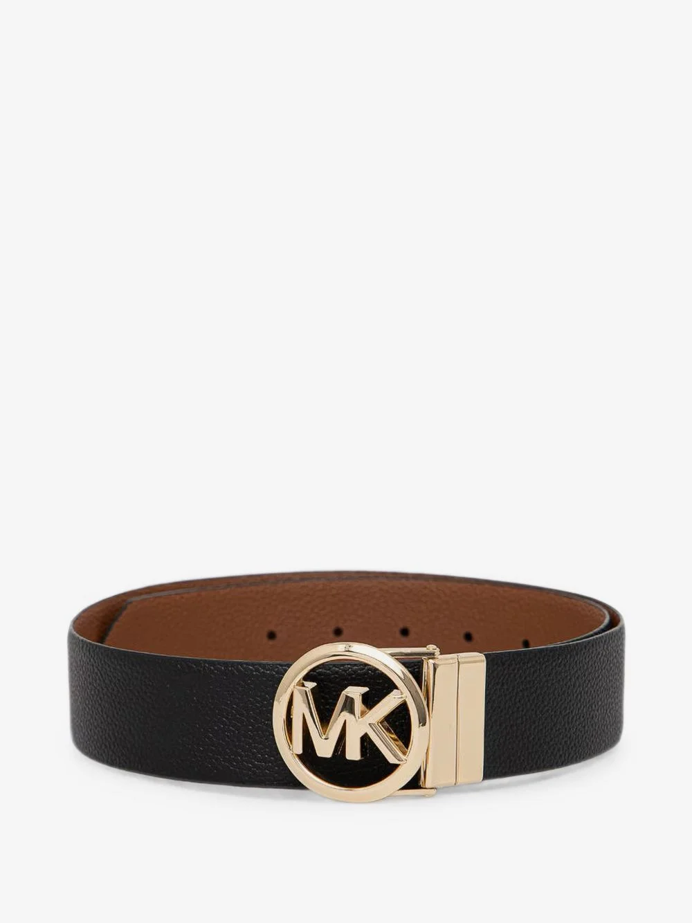 logo-plaque reversible belt - 1