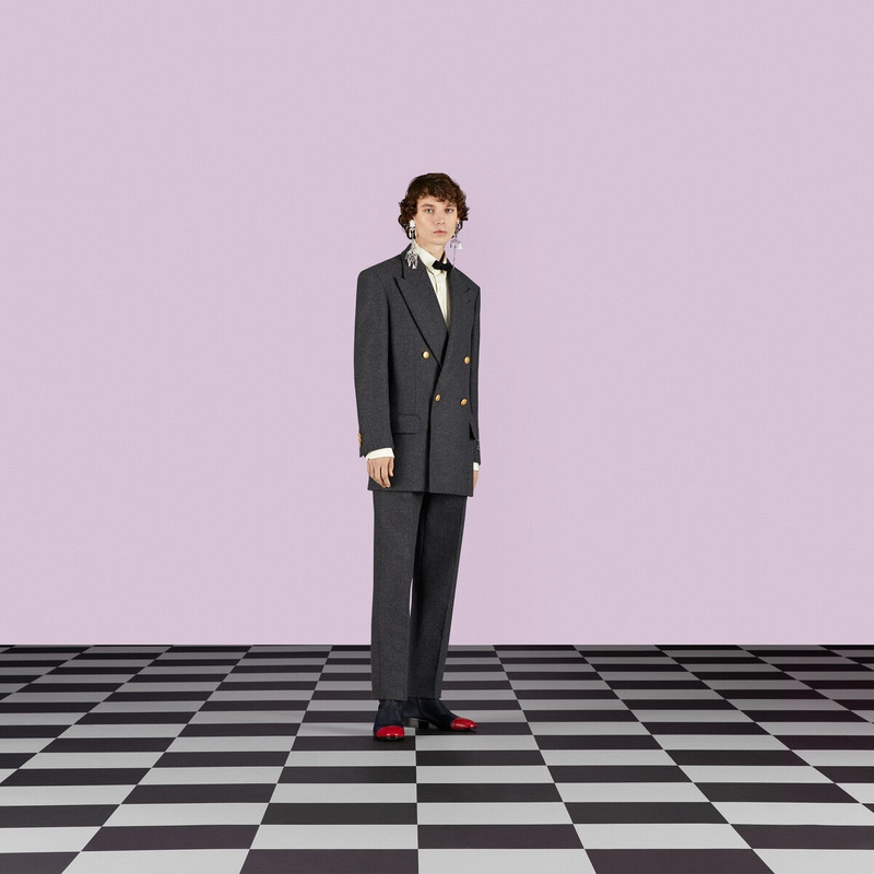 GUCCI Wool cashmere pant outlook