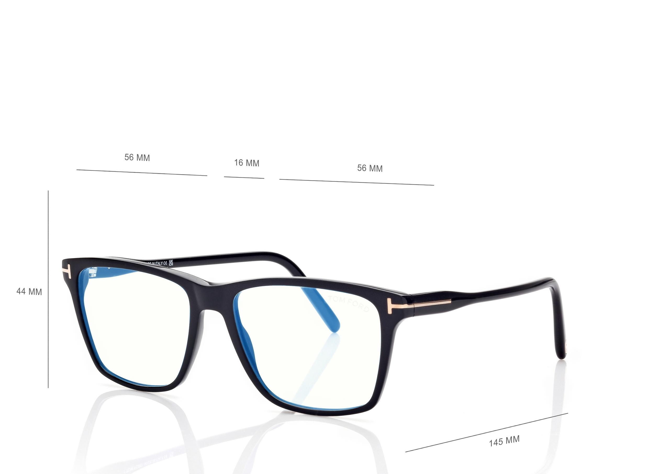 BLUE BLOCK SQUARE OPTICALS - 4
