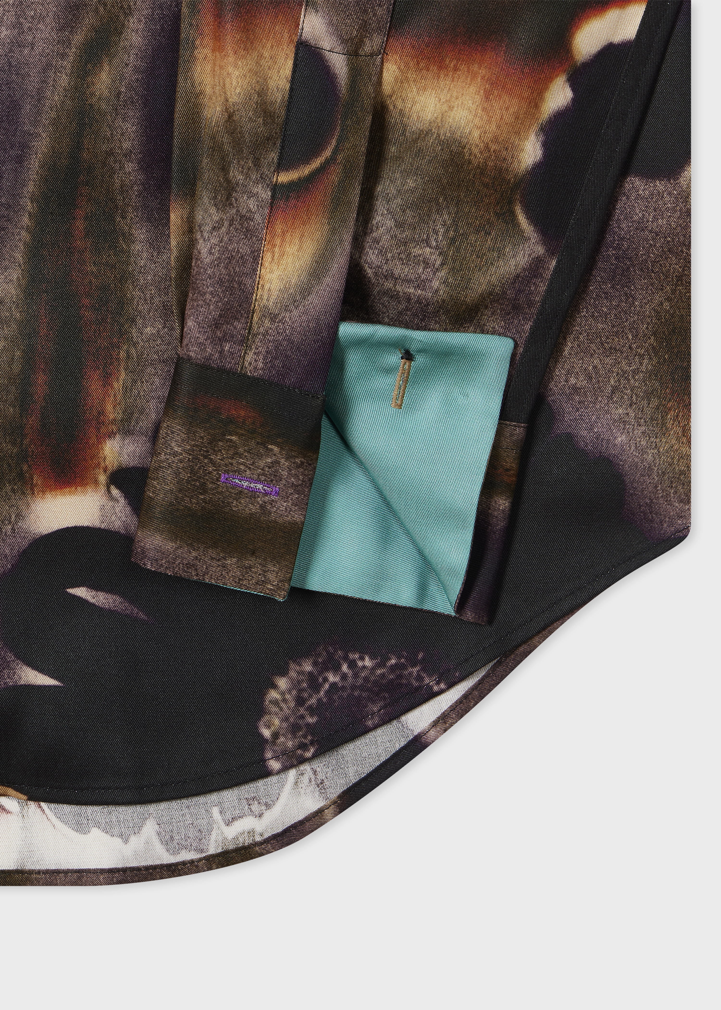 'Field Flowers' Print Lyocell Shirt - 2