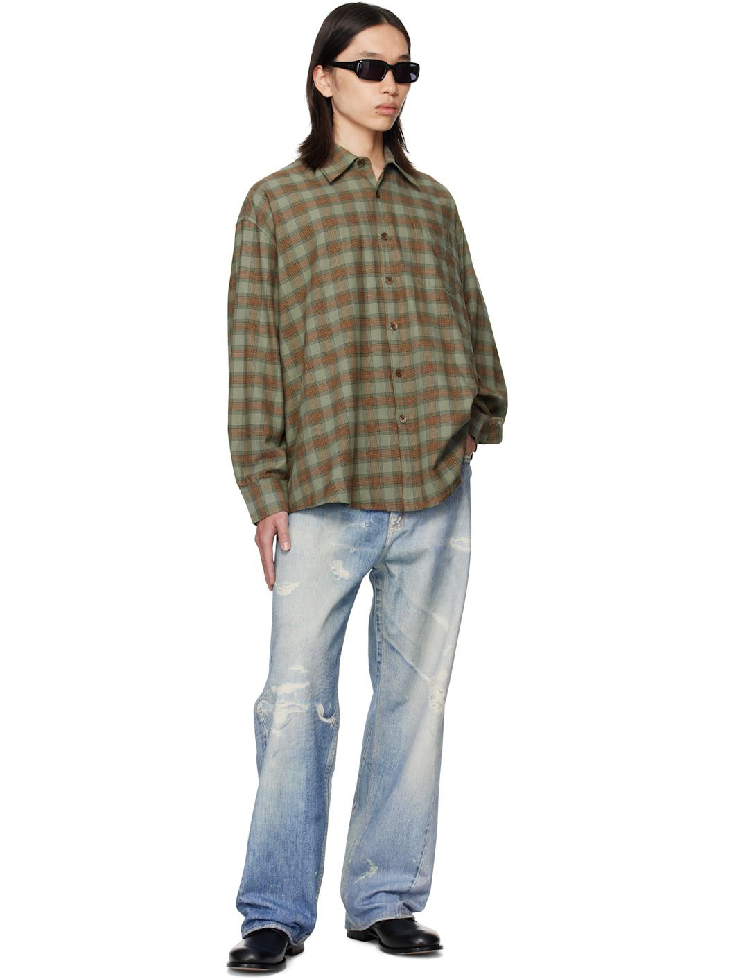 Khaki Borrowed Shirt - 4