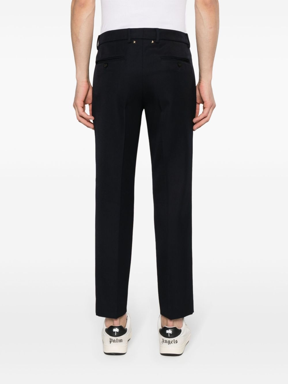 Milano tailored straight-leg trousers - 4