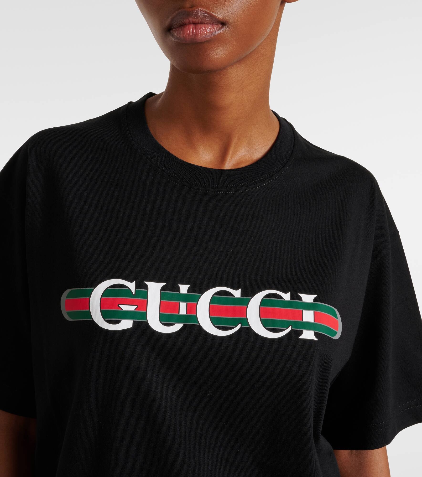 Gucci Lido printed cotton jersey T-shirt - 4