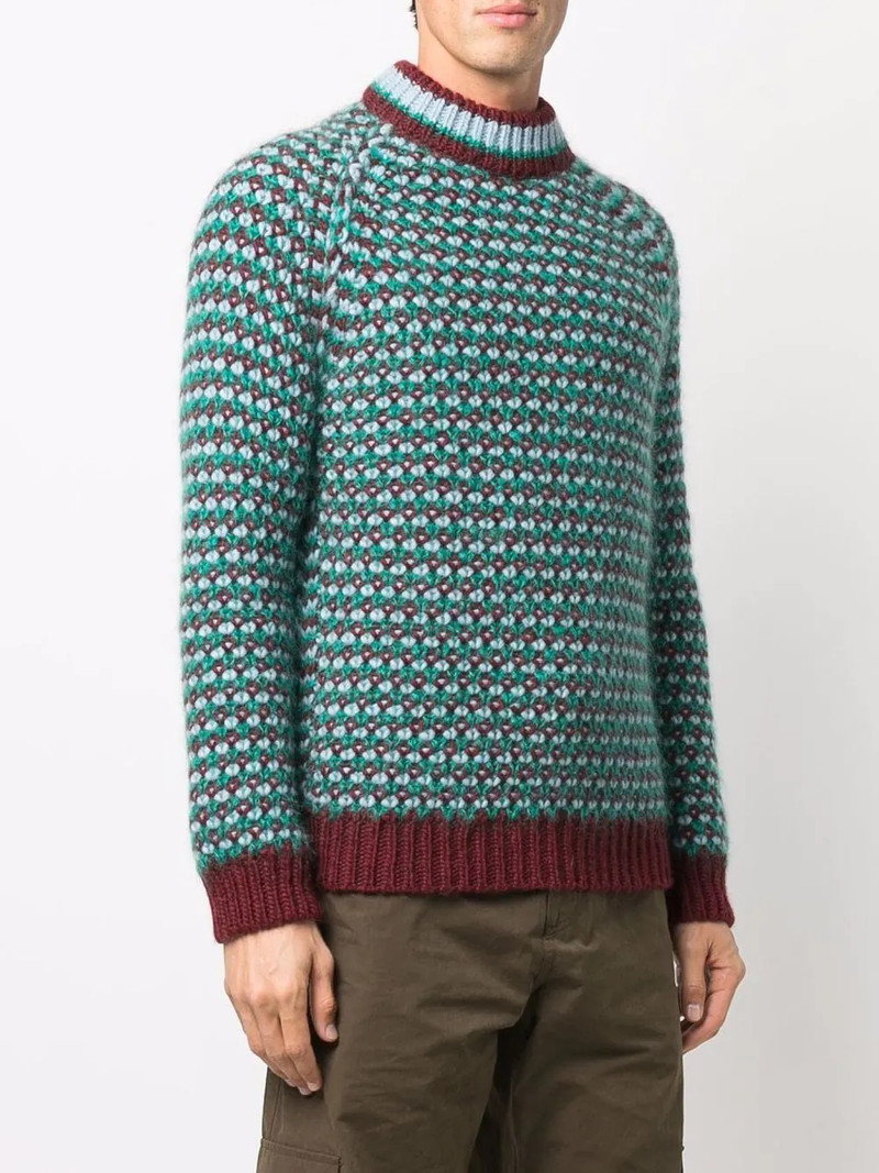 patterned-knit jumper 3
