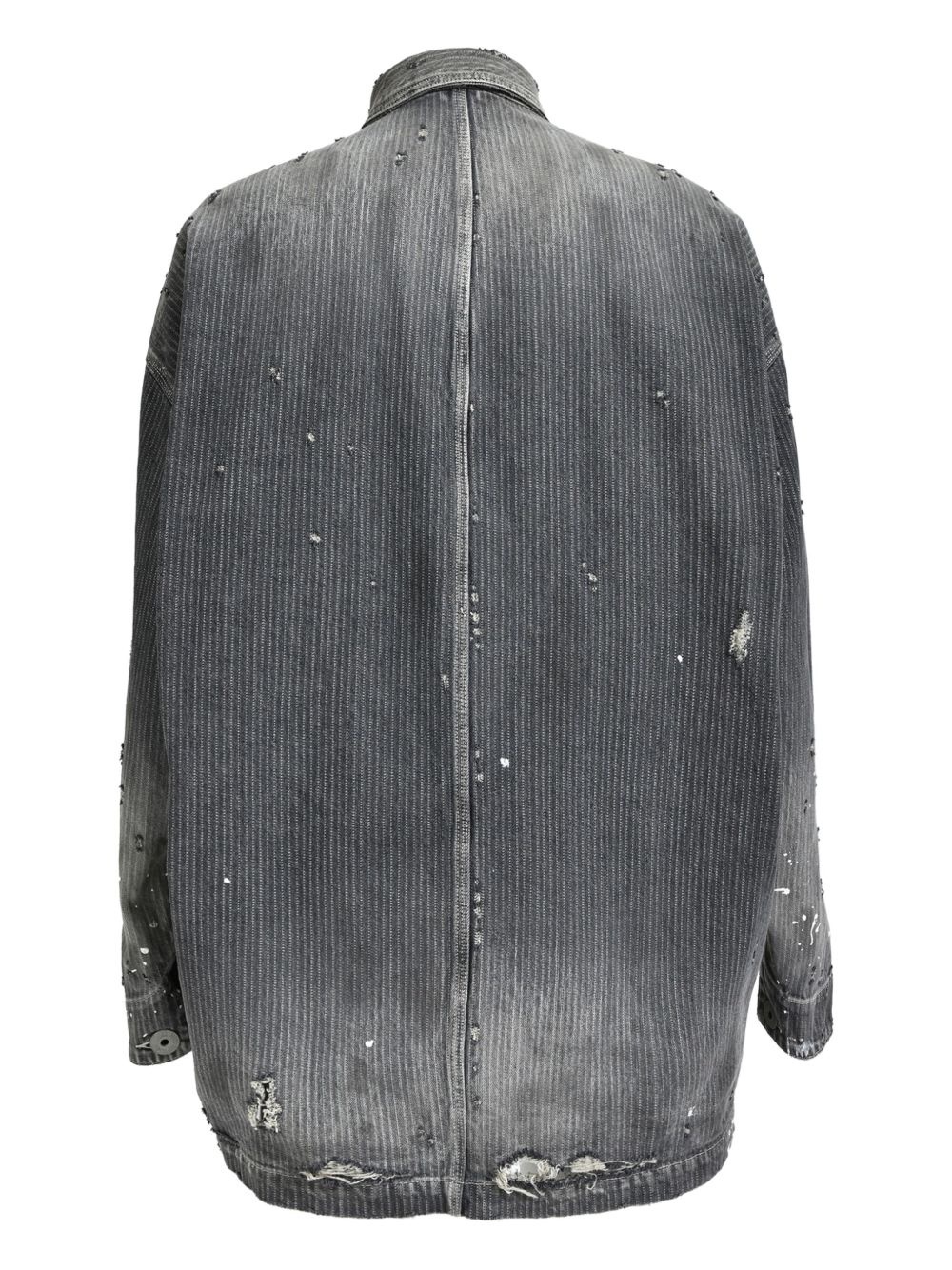 denim shirt jacket - 2