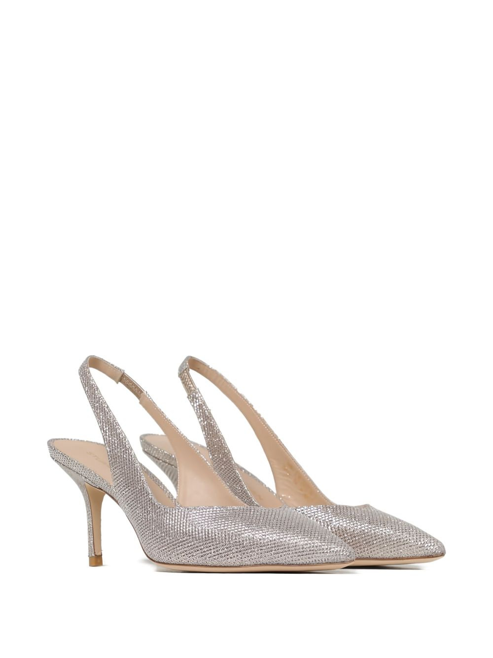 pointed slingback pumps - 2