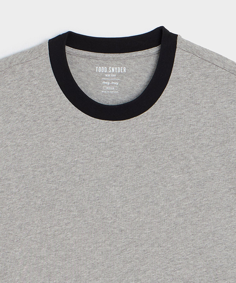 Boxy Jersey Ringer Tee 5