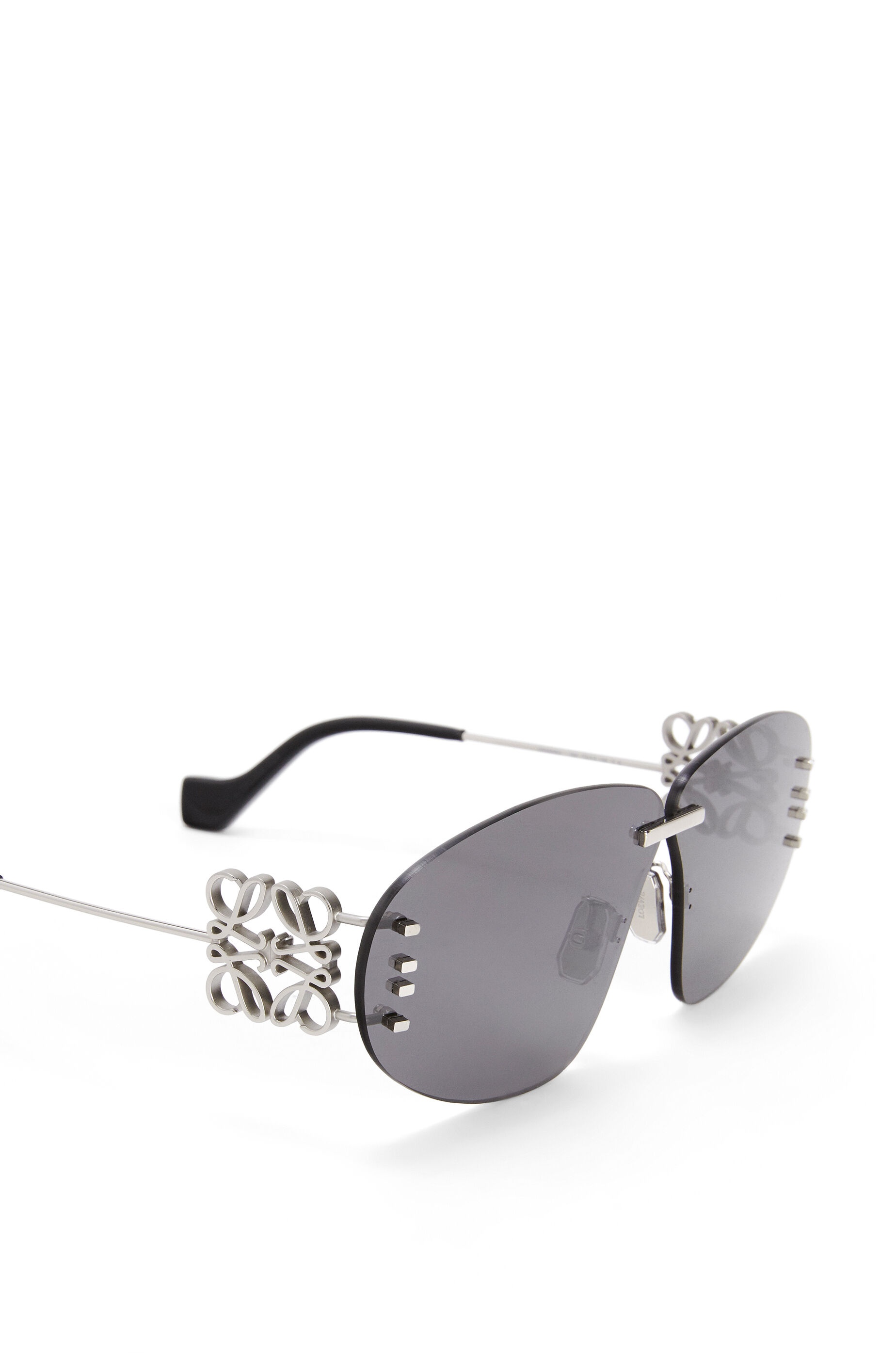 Rimless oval Anagram sunglasses - 4