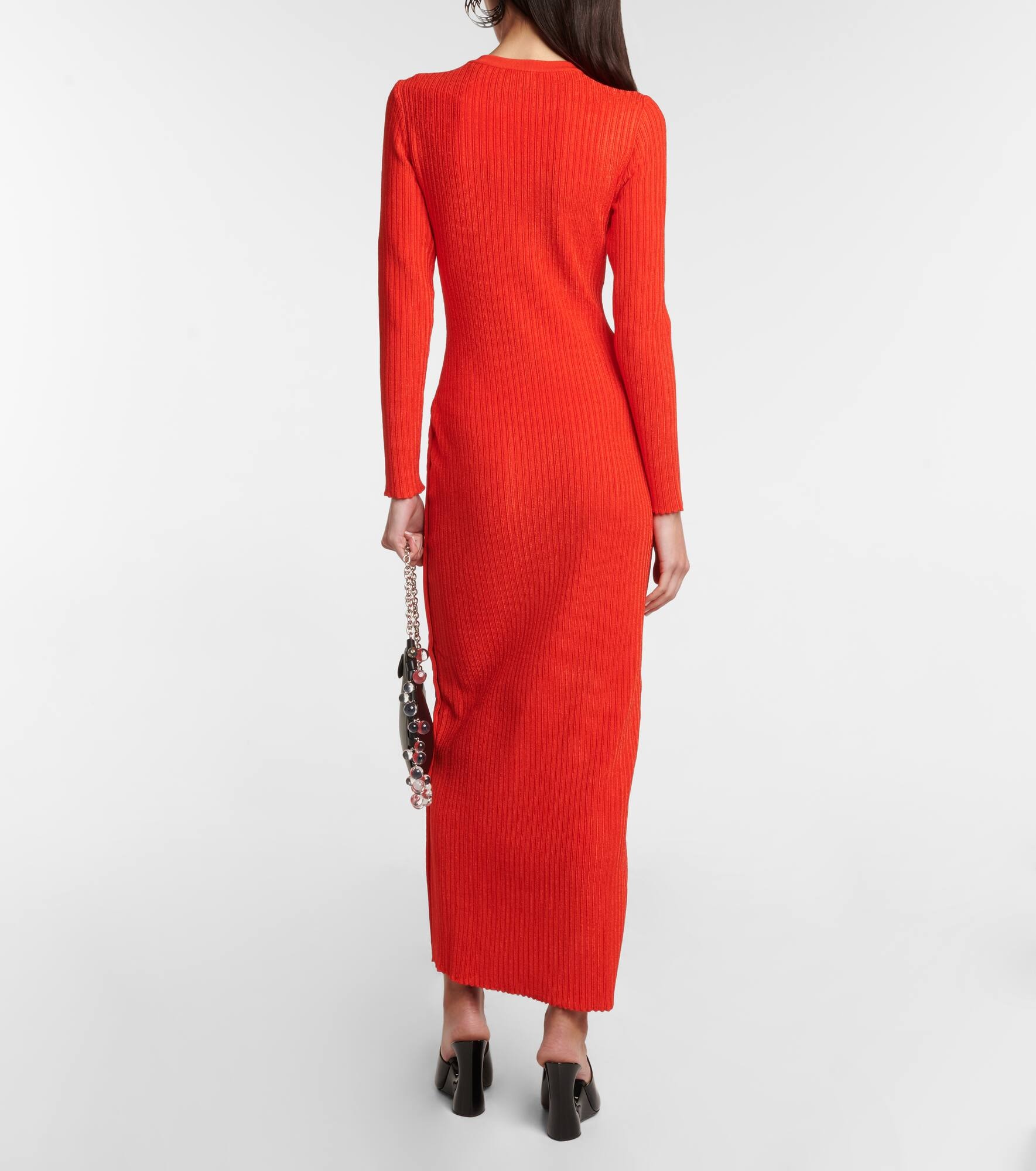 Ribbed-knit maxi dress - 3