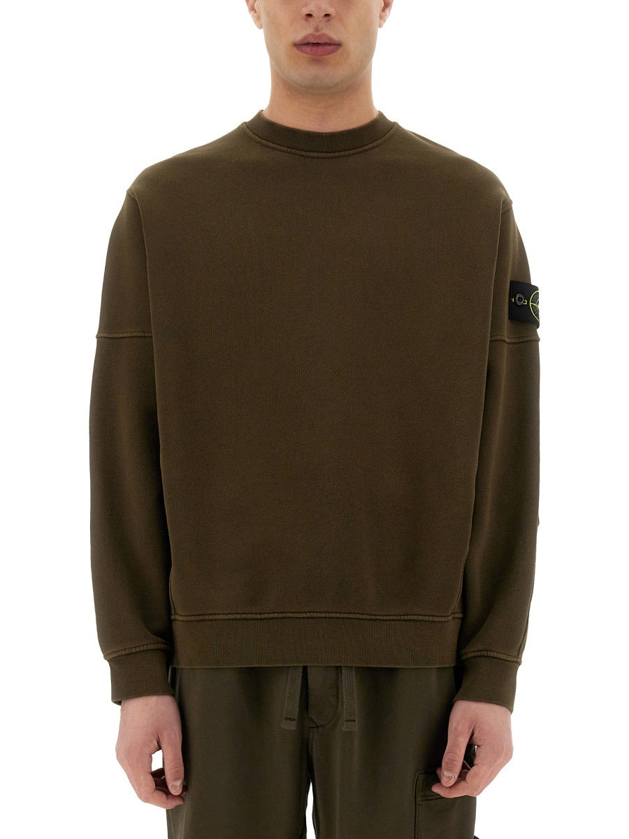Stone Island Men Organic Cotton Sweatshirt - 1