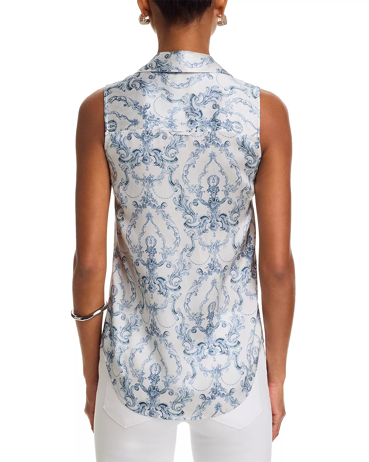 Emmy Sleeveless Silk Blouse - 3