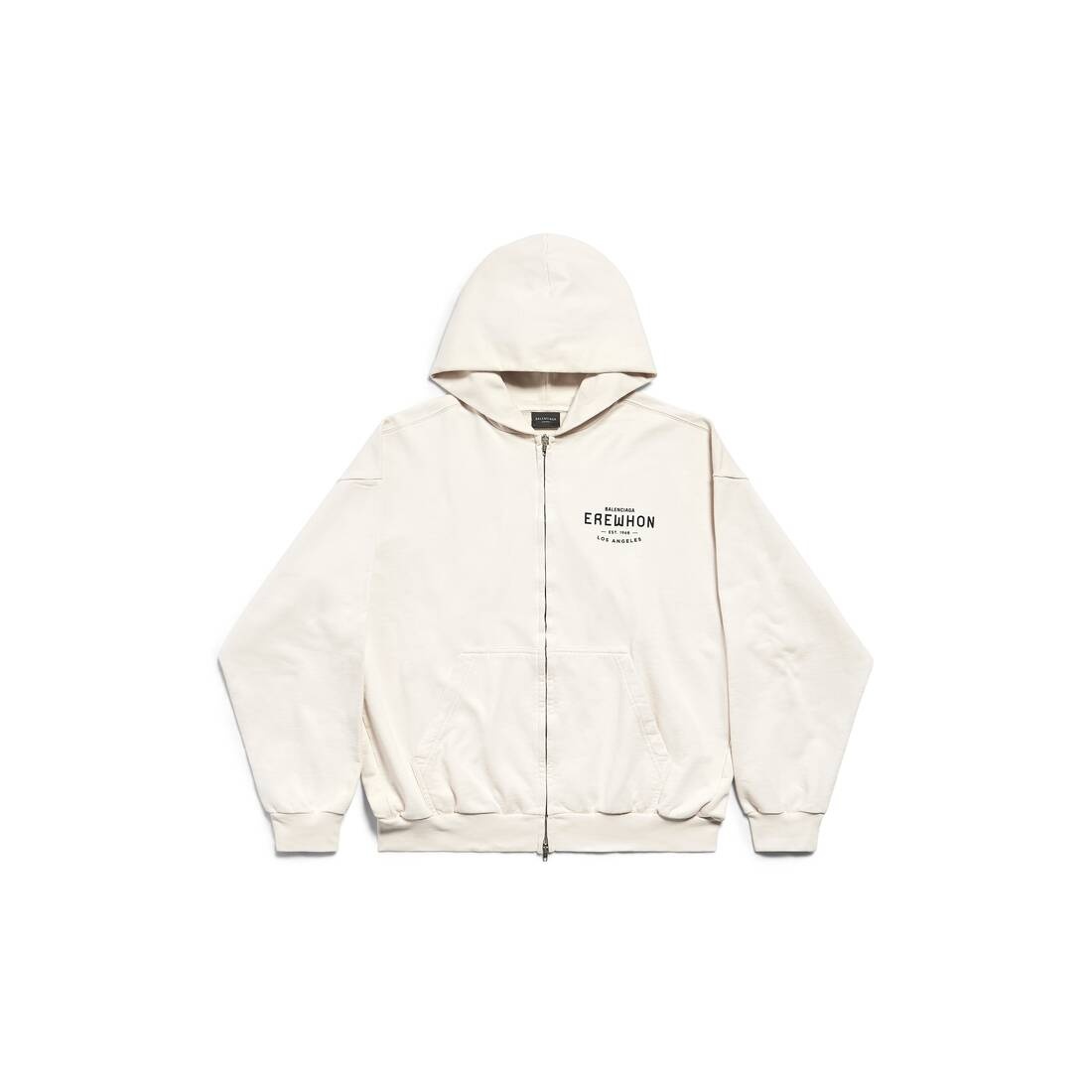 Erewhon® Los Angeles Zip-up Hoodie Medium Fit in Beige/black - 1
