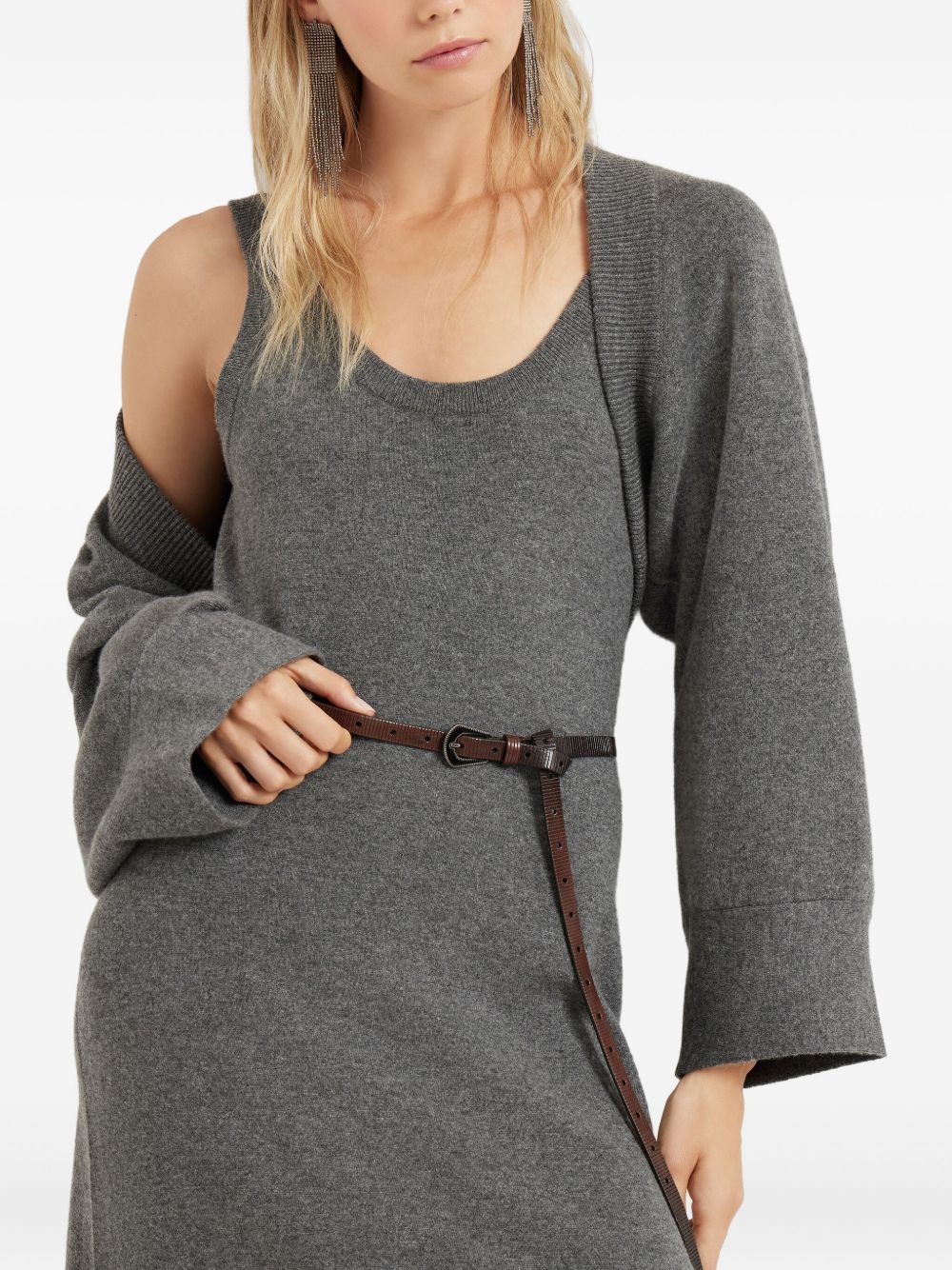 cropped cardigan - 3