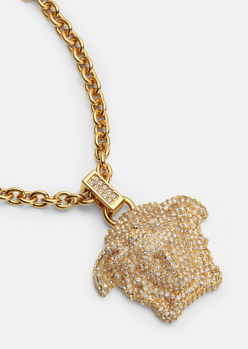 VERSACE La Medusa Crystal Necklace outlook