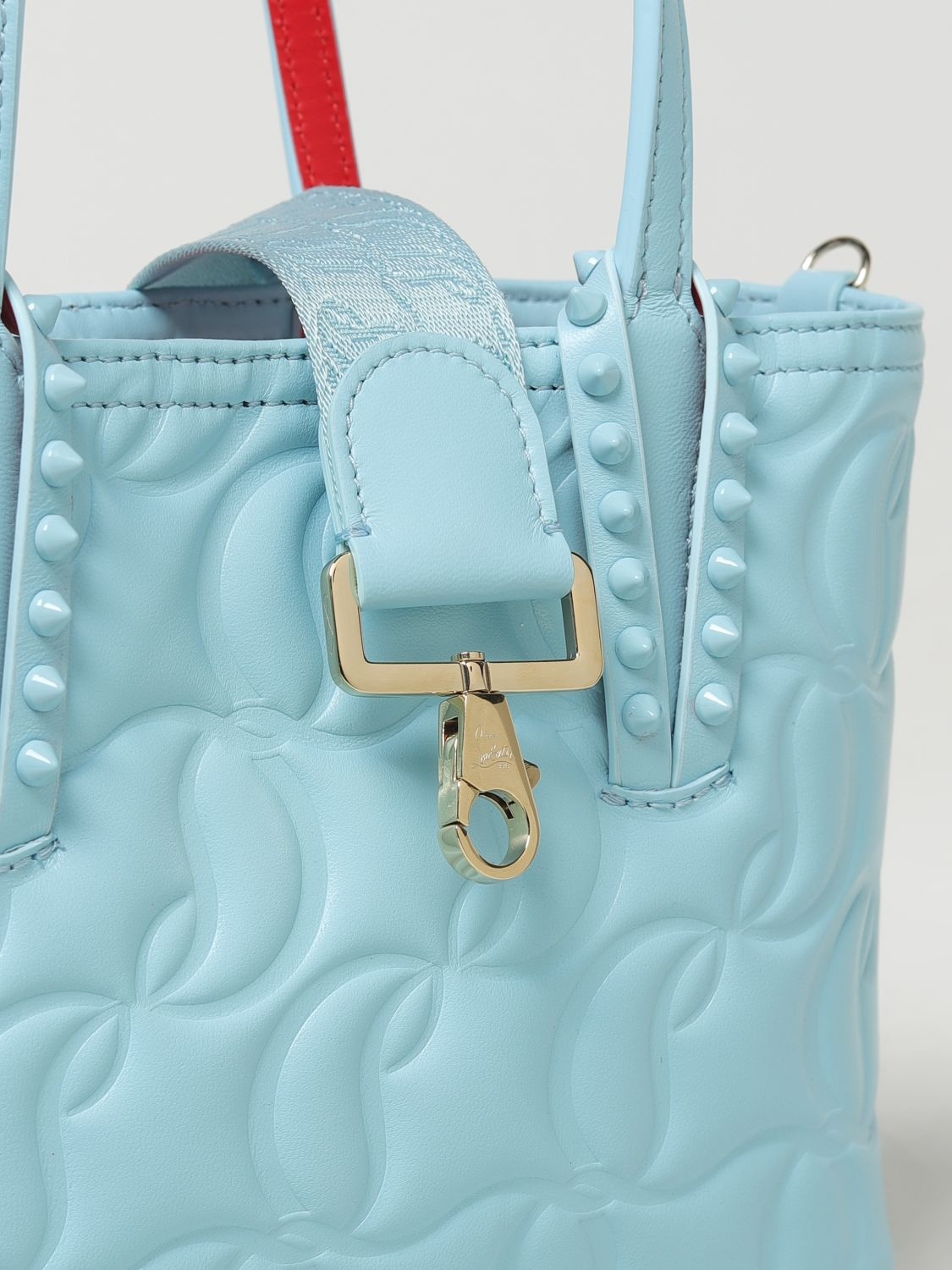 Christian Louboutin Handbag Woman Sky Blue Woman - 3