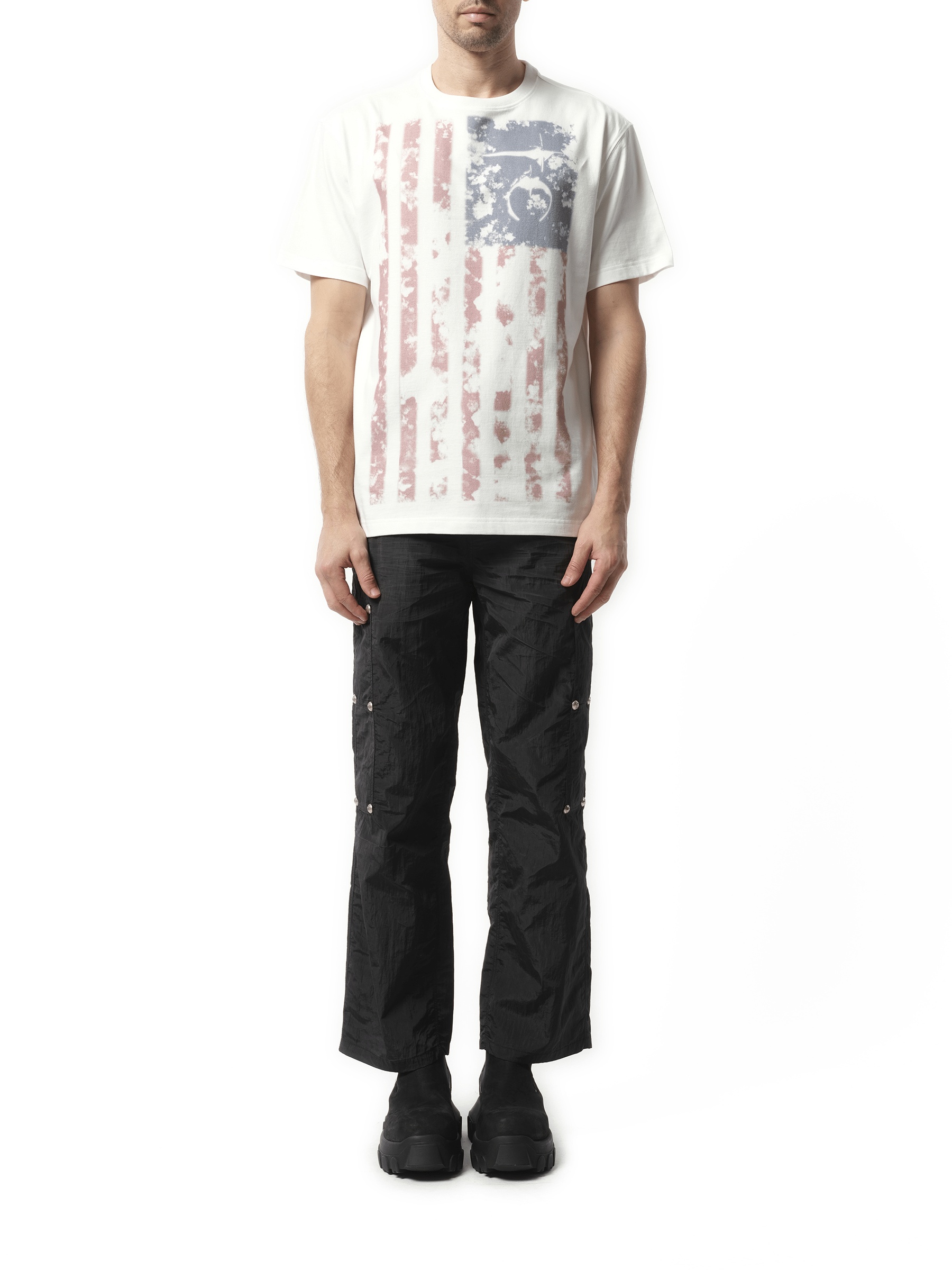 Old Glory T-Shirt in White - 6