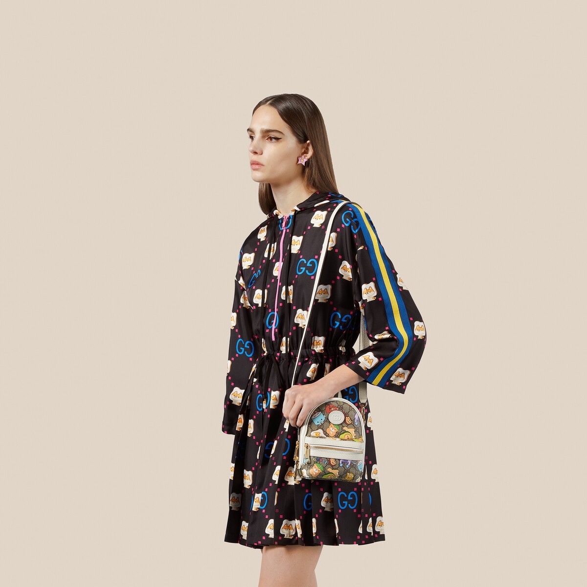 Gucci animal print multi-function bag - 3