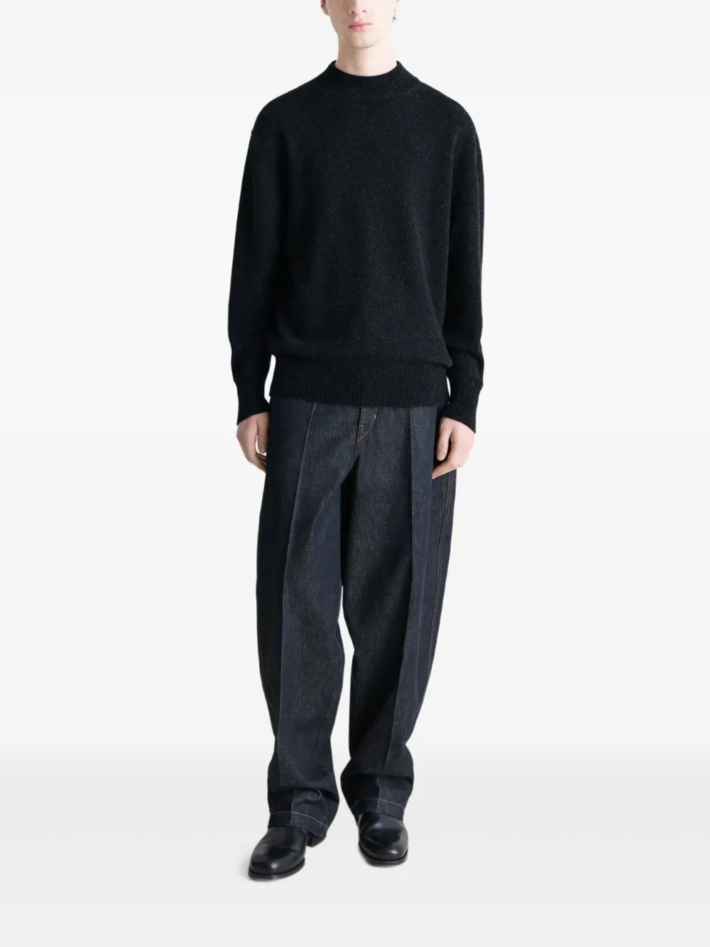 LEMAIRE - Women Mock Neck Sweater - 2