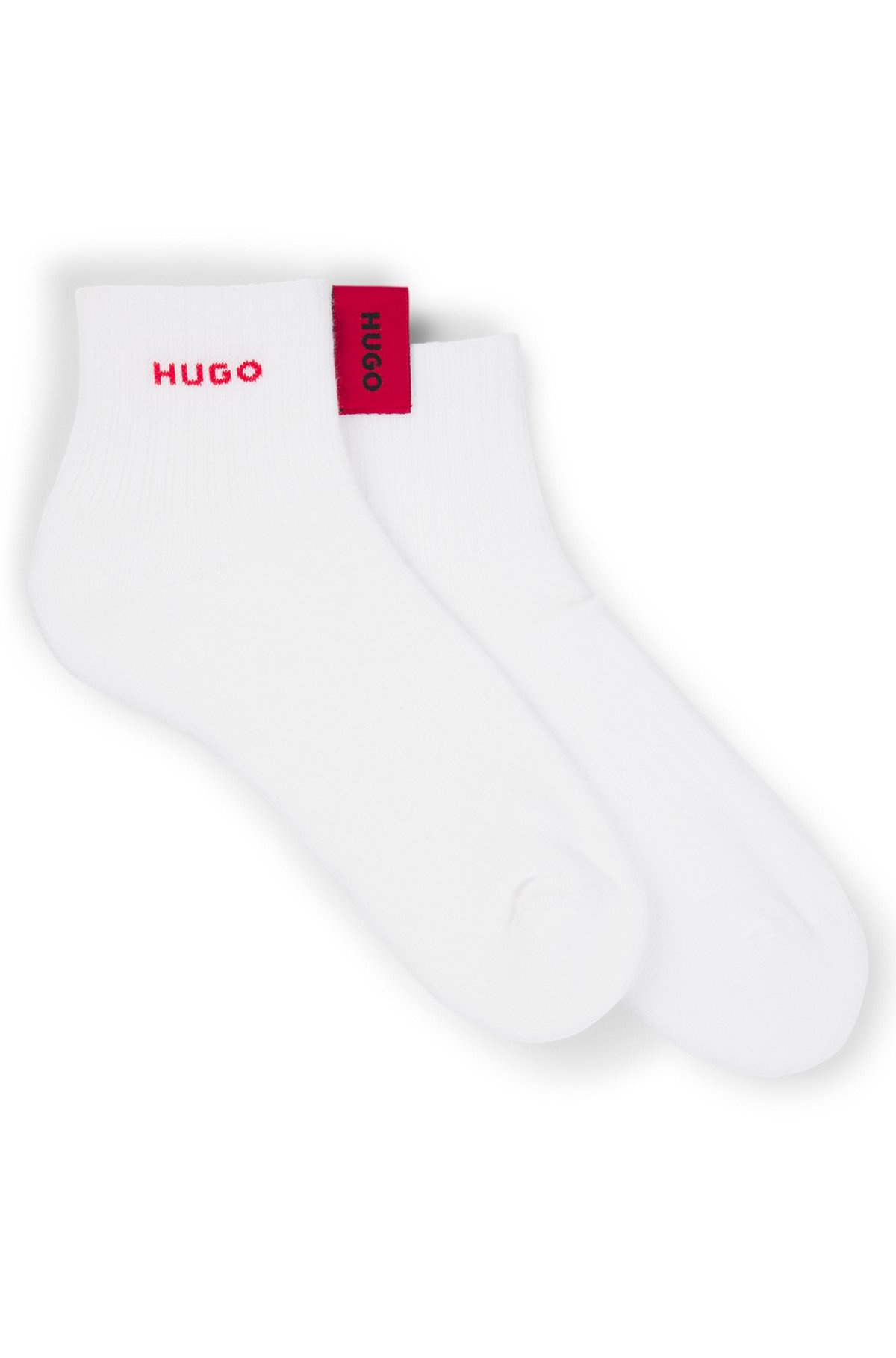 TWO-PACK OF QUARTER-LENGTH SOCKS WITH LOGO DETAILS - 1