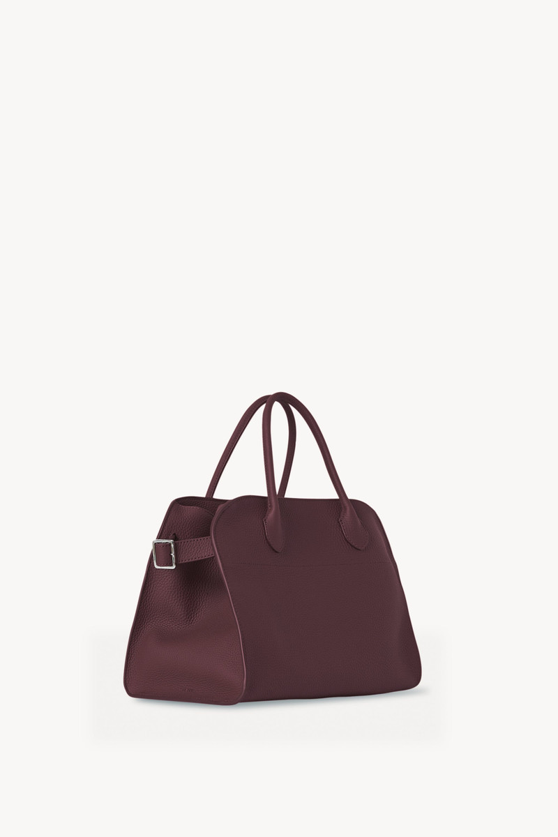 The Row Soft Margaux 12 Bag in Leather outlook