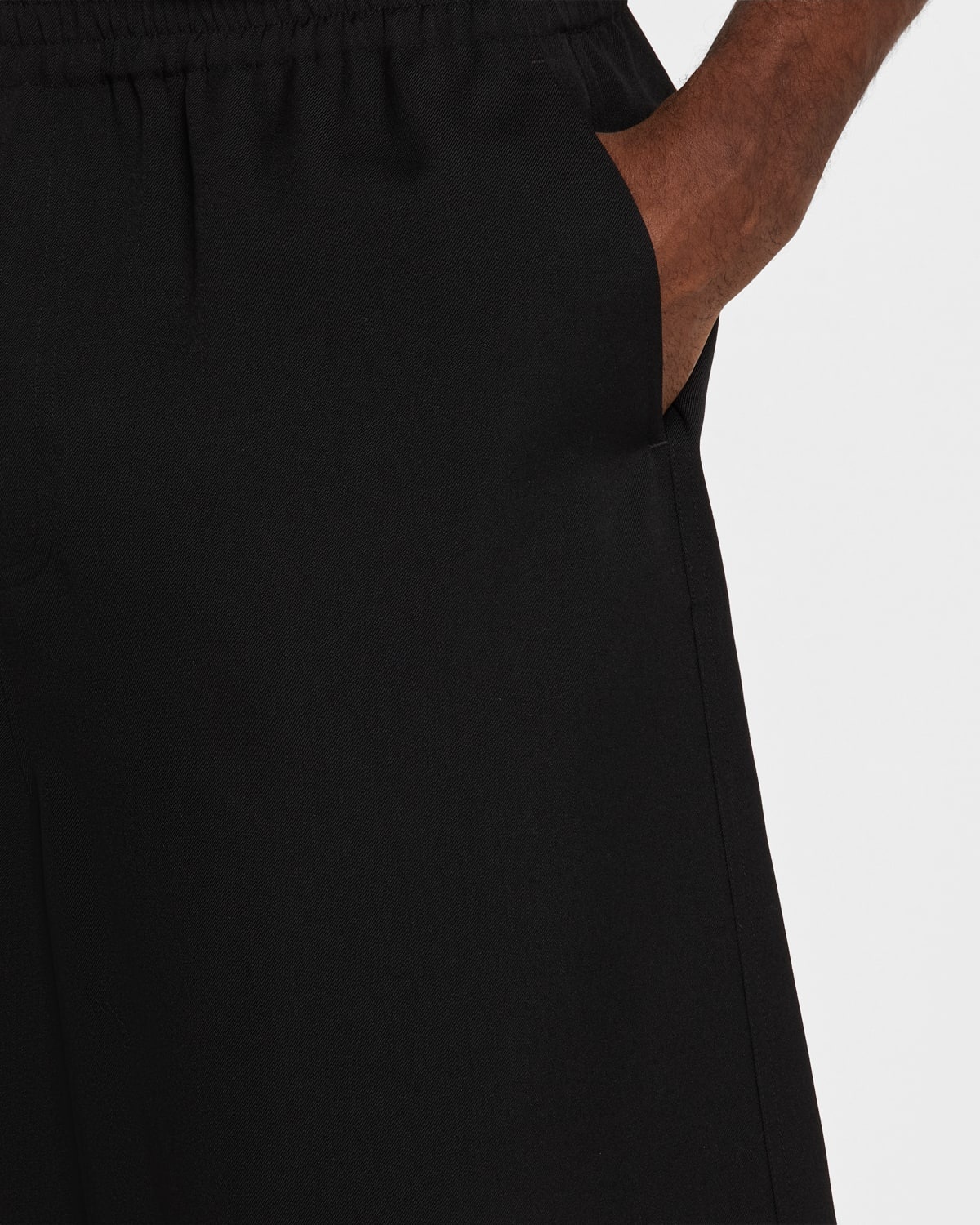 Men's Wool Relaxed Fit Pull-On Shorts - 5