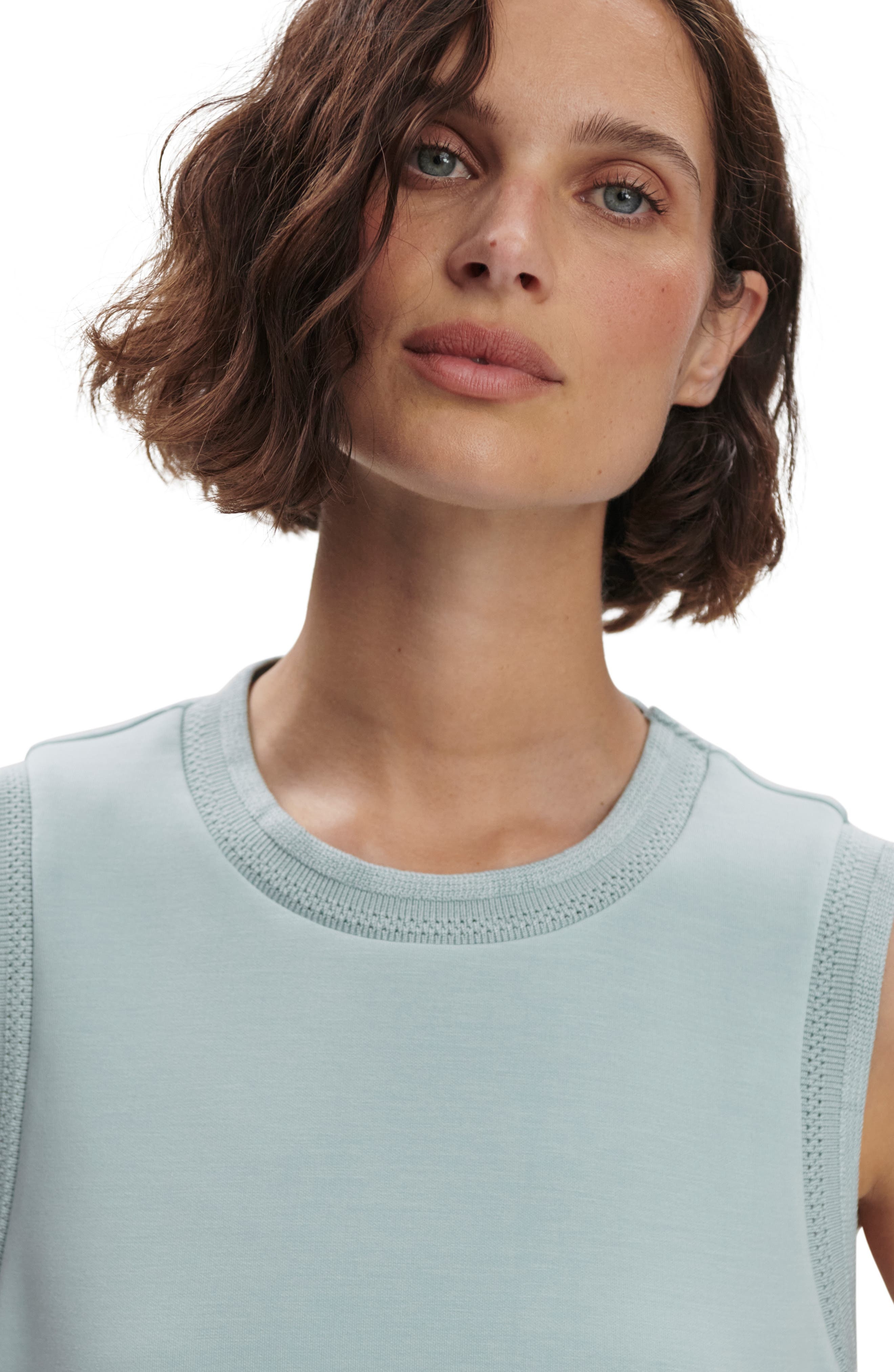 Varley Shea Crop Tank in Ether Blue at Nordstrom - 6