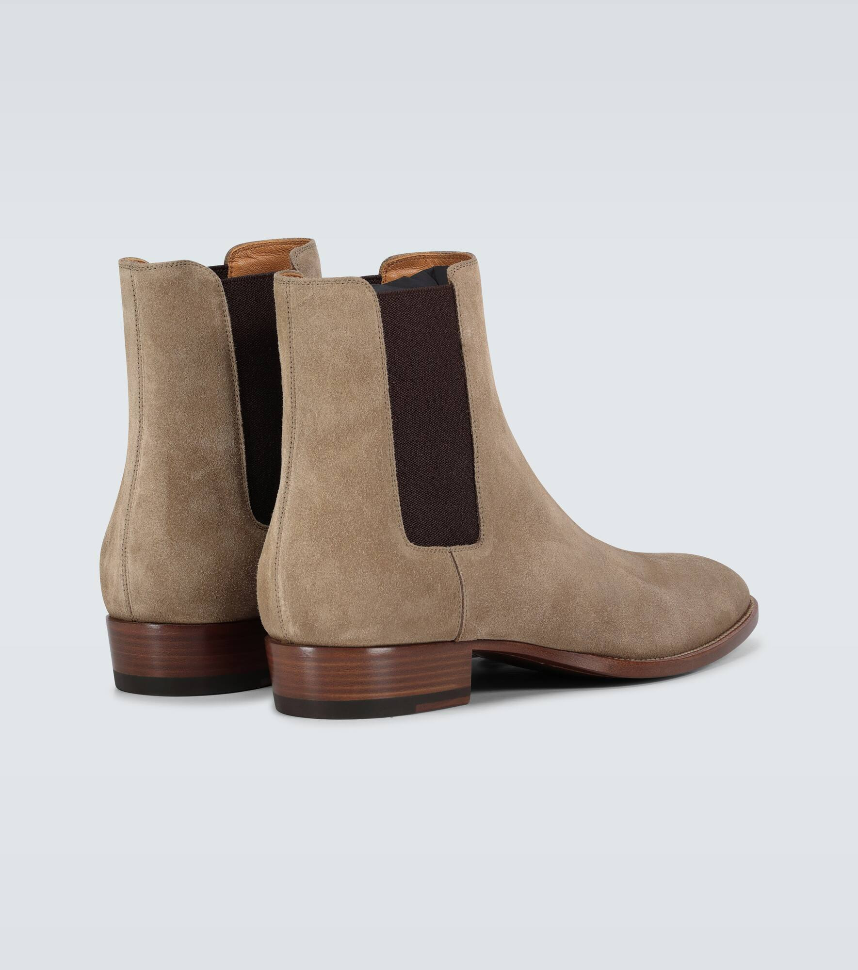 Wyatt suede Chelsea boots - 6