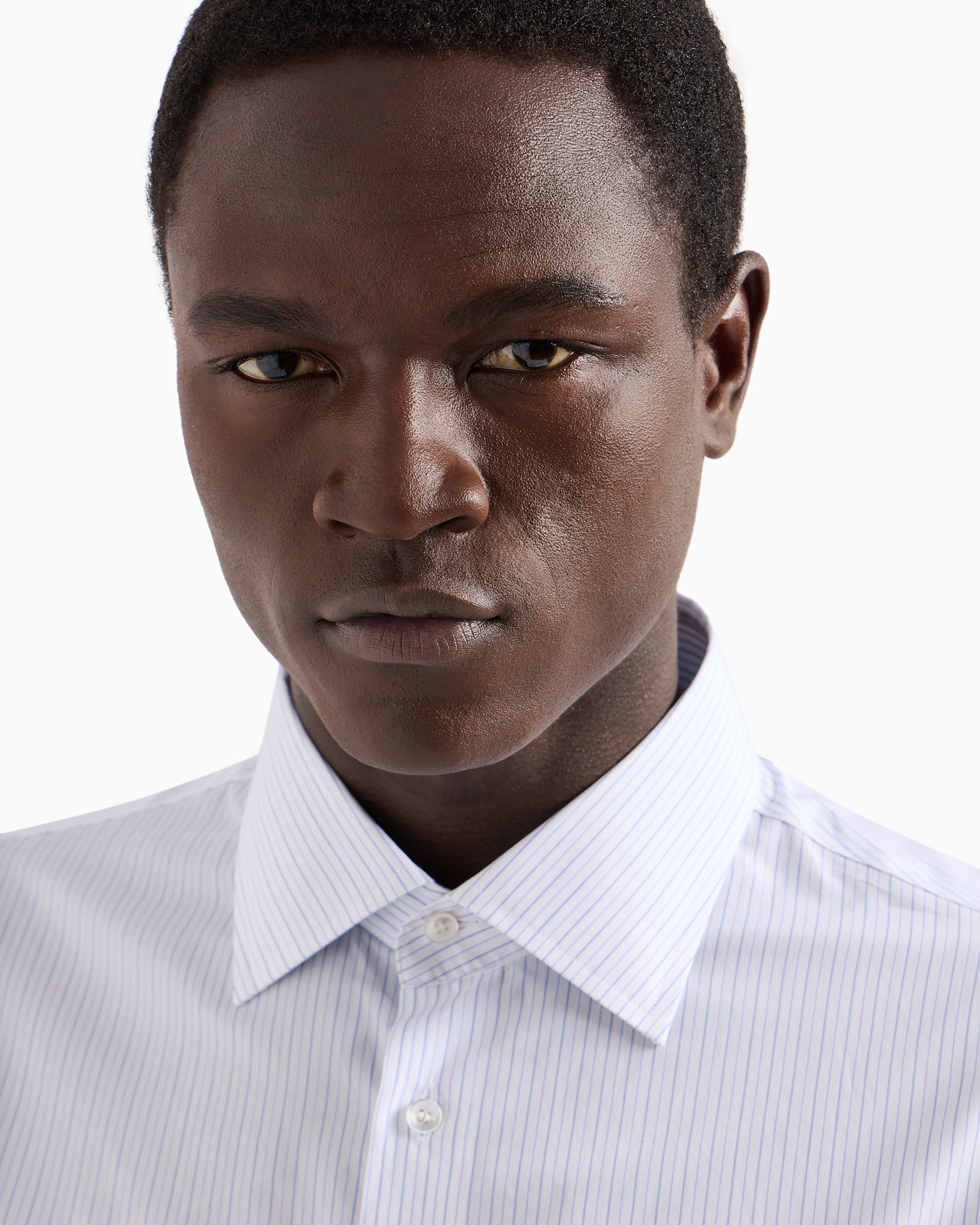 Regular-fit shirt in striped cotton - 5