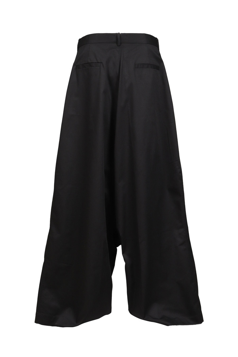 LU'U DAN LOWLINE TROUSERS / BLK outlook