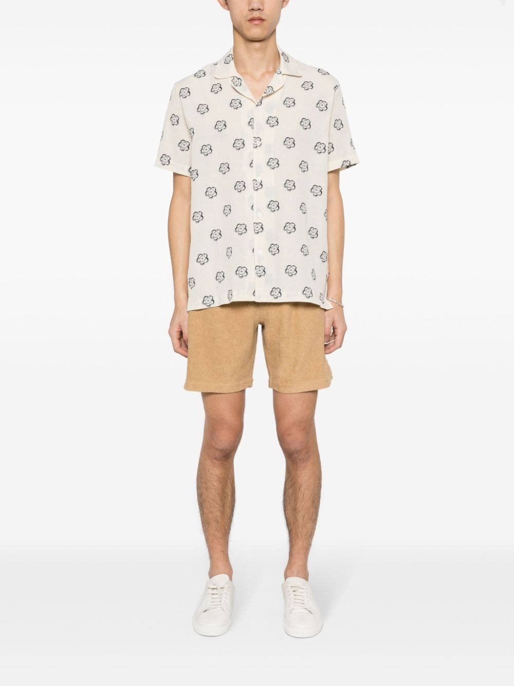 Marne floral embroidery shirt - 2
