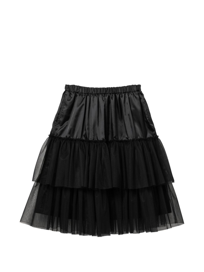 tiered midi skirt 1