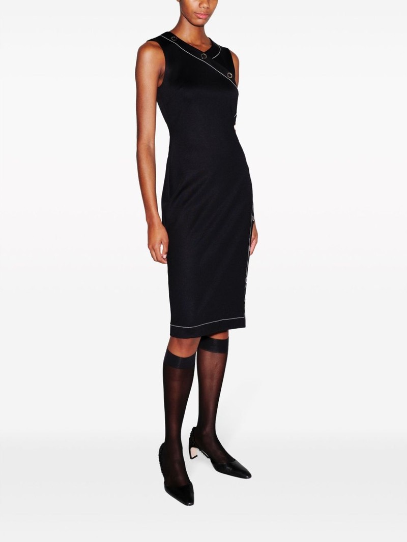 ROSETTA GETTY asymmetric shift dress outlook