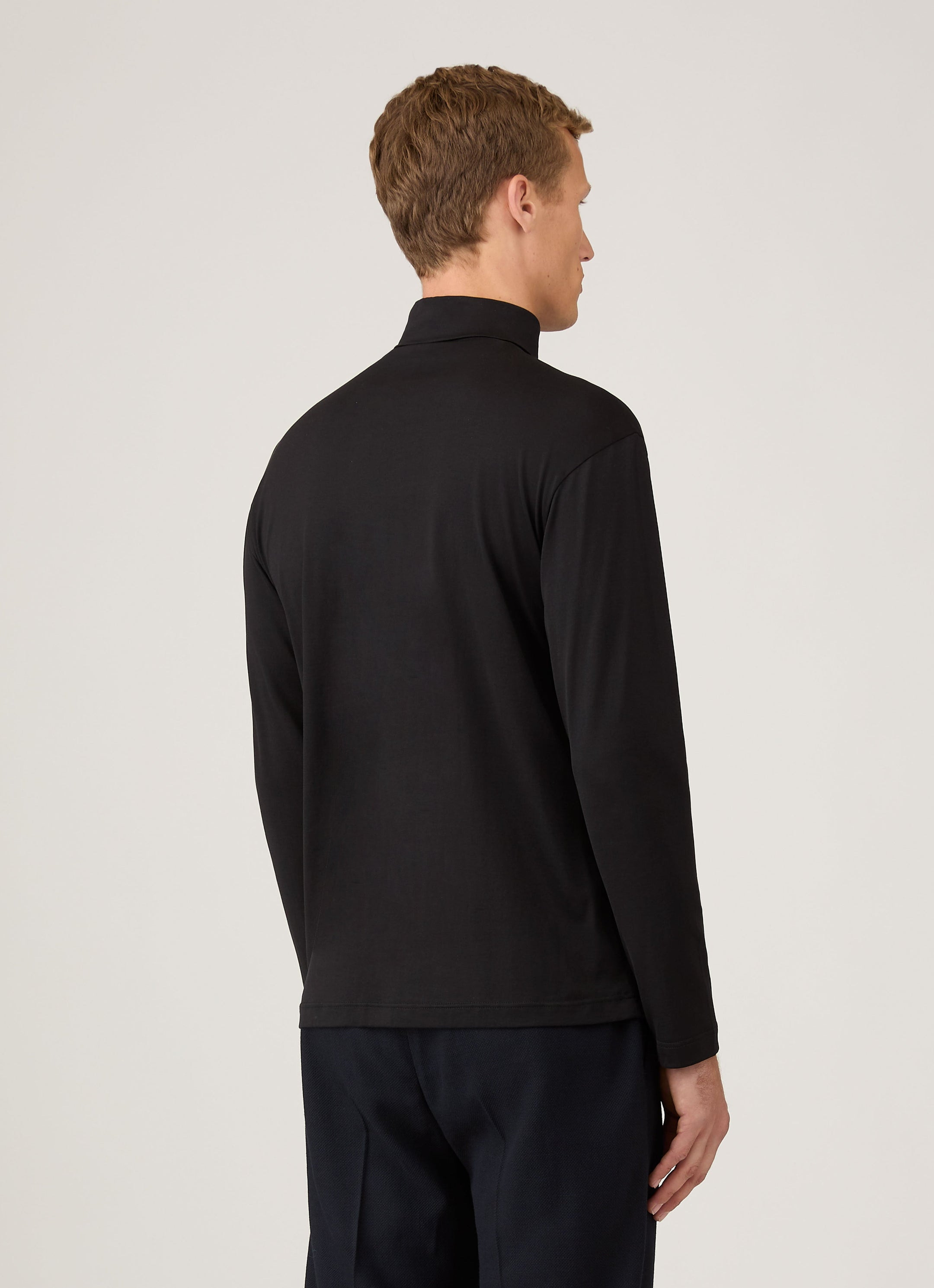 Roll Neck Heavyweight T‑shirt - 5