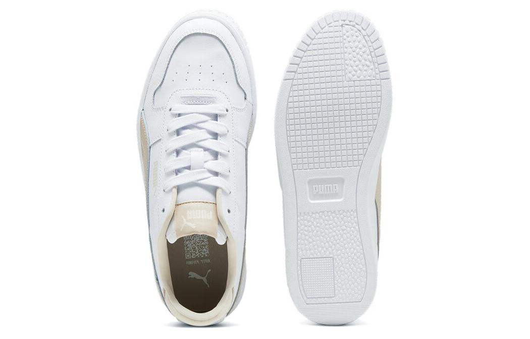 (WMNS) PUMA Carina Street Shoes 'White Beige' 389390-26 - 4