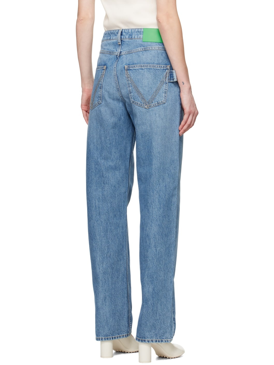 Blue Boyfriend Jeans - 3
