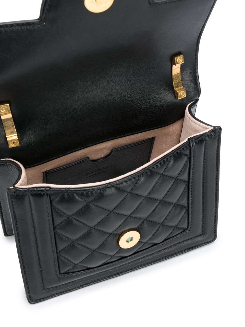 quilted chain strap shoulder bag - 5