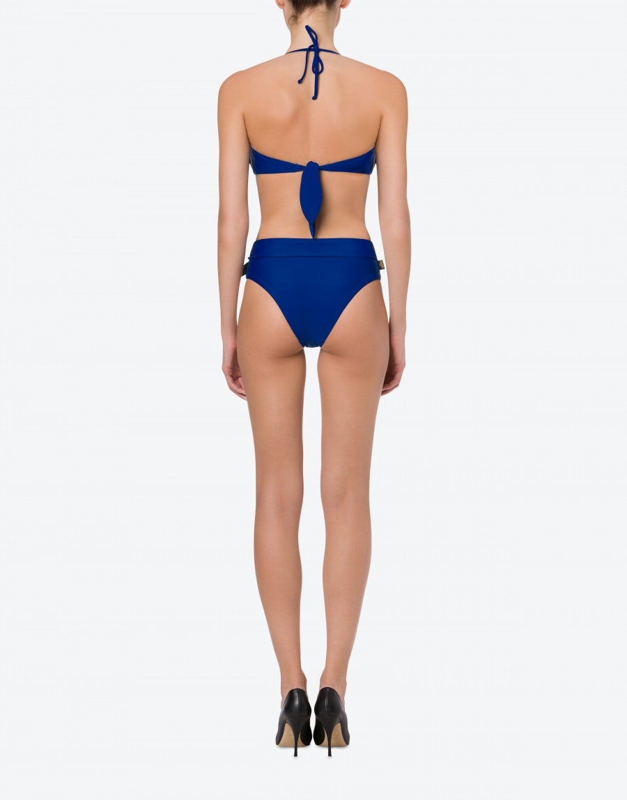 HIGH-WAISTED BEACH BRIEFS WITH BOW - 3