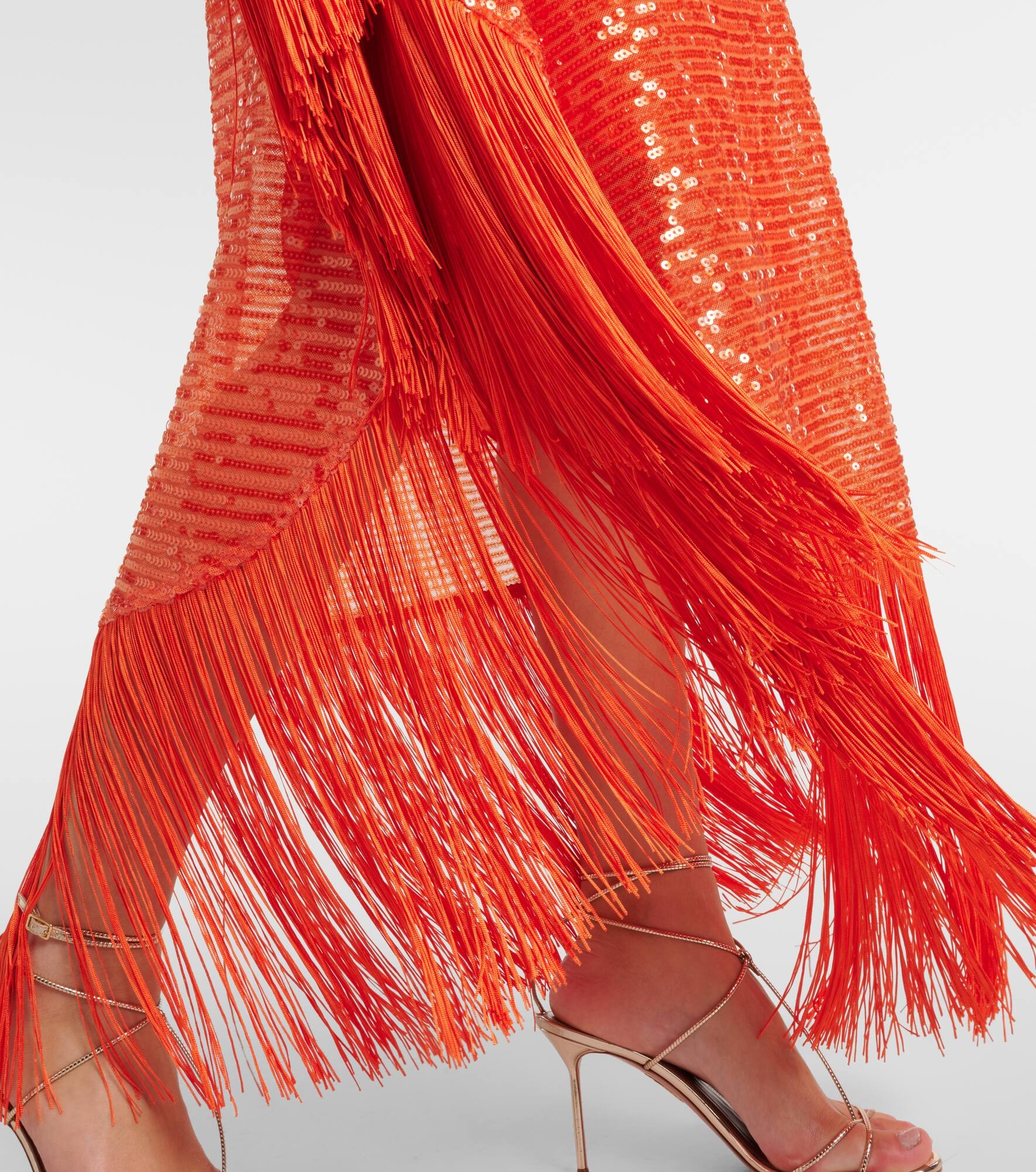 Spritz Disco sequined maxi dress - 6