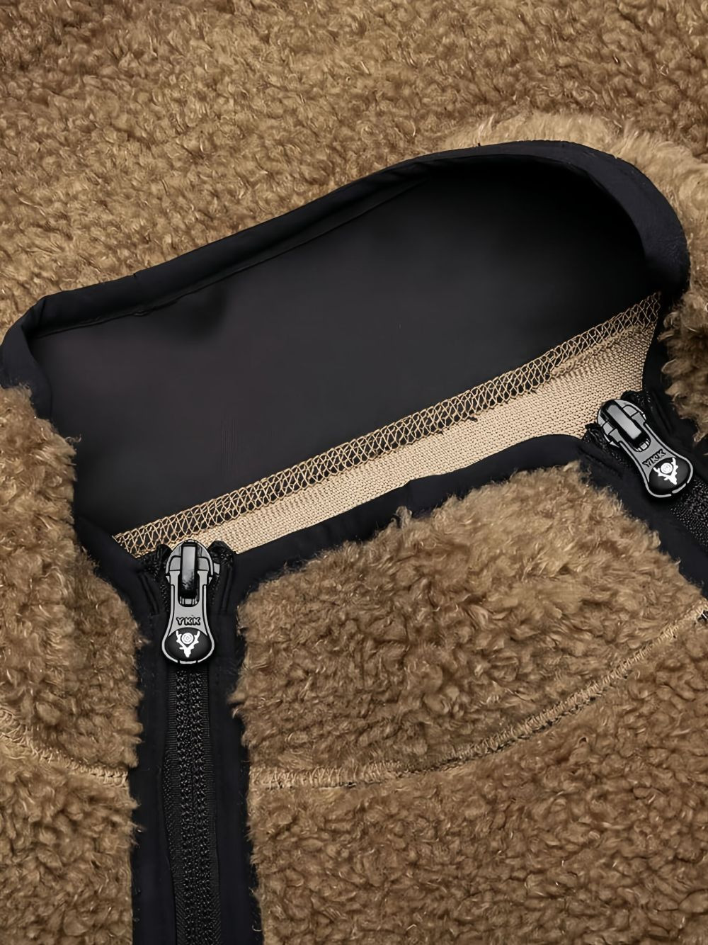 fleece zip-up sweatshirt - 4