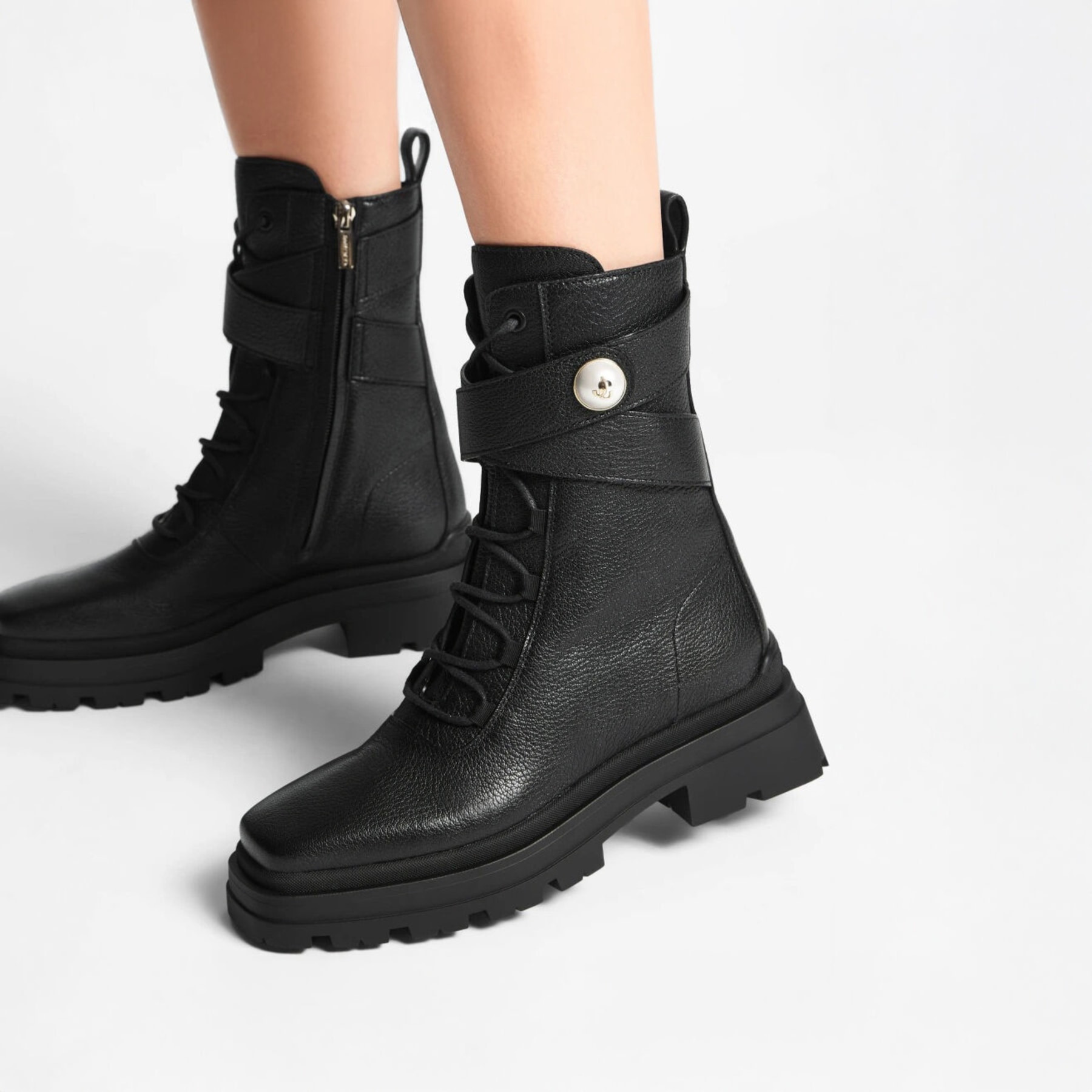 Noemi 45
Black Leather Ankle Boots - 2
