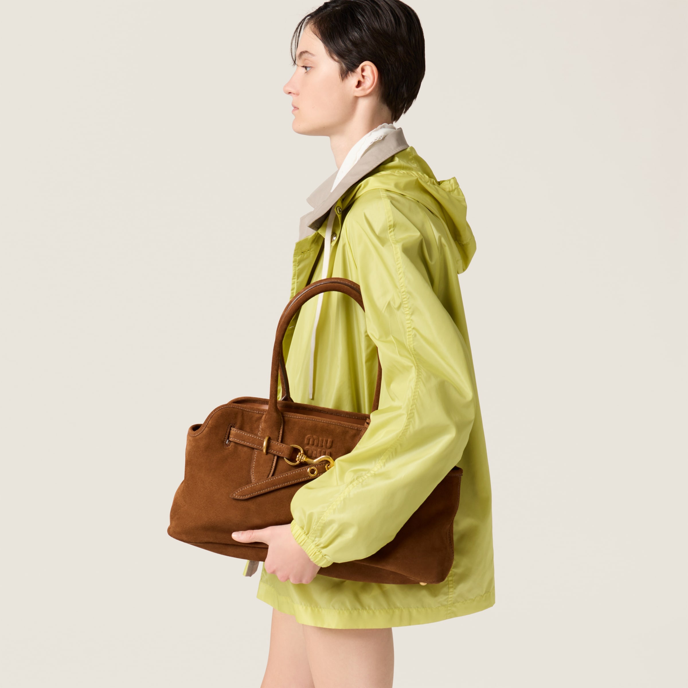 Suede Aventure bag - 2