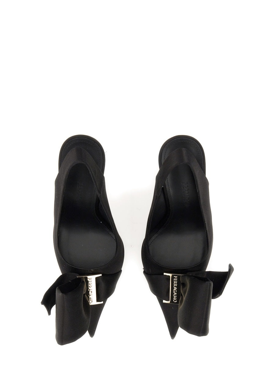 FERRAGAMO Ferragamo Women Sandal With Asymmetrical Bow