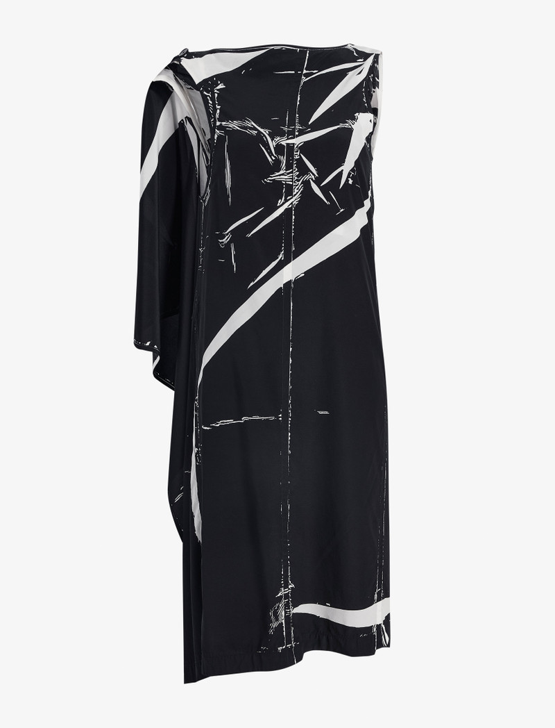 Ondine Dress in Garment Printed Silk Viscose 1