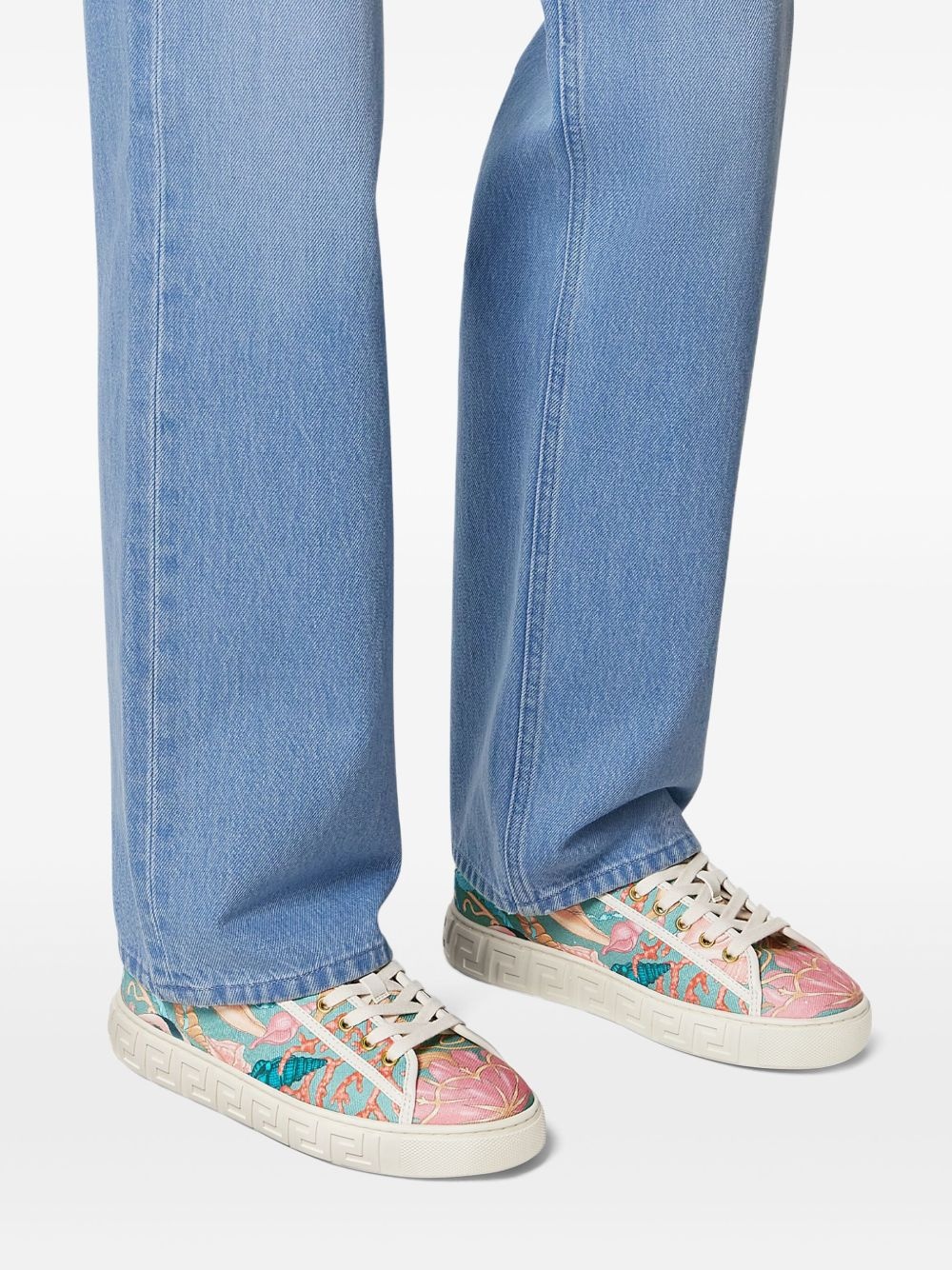 Underwater Barocco Greca sneakers - 5