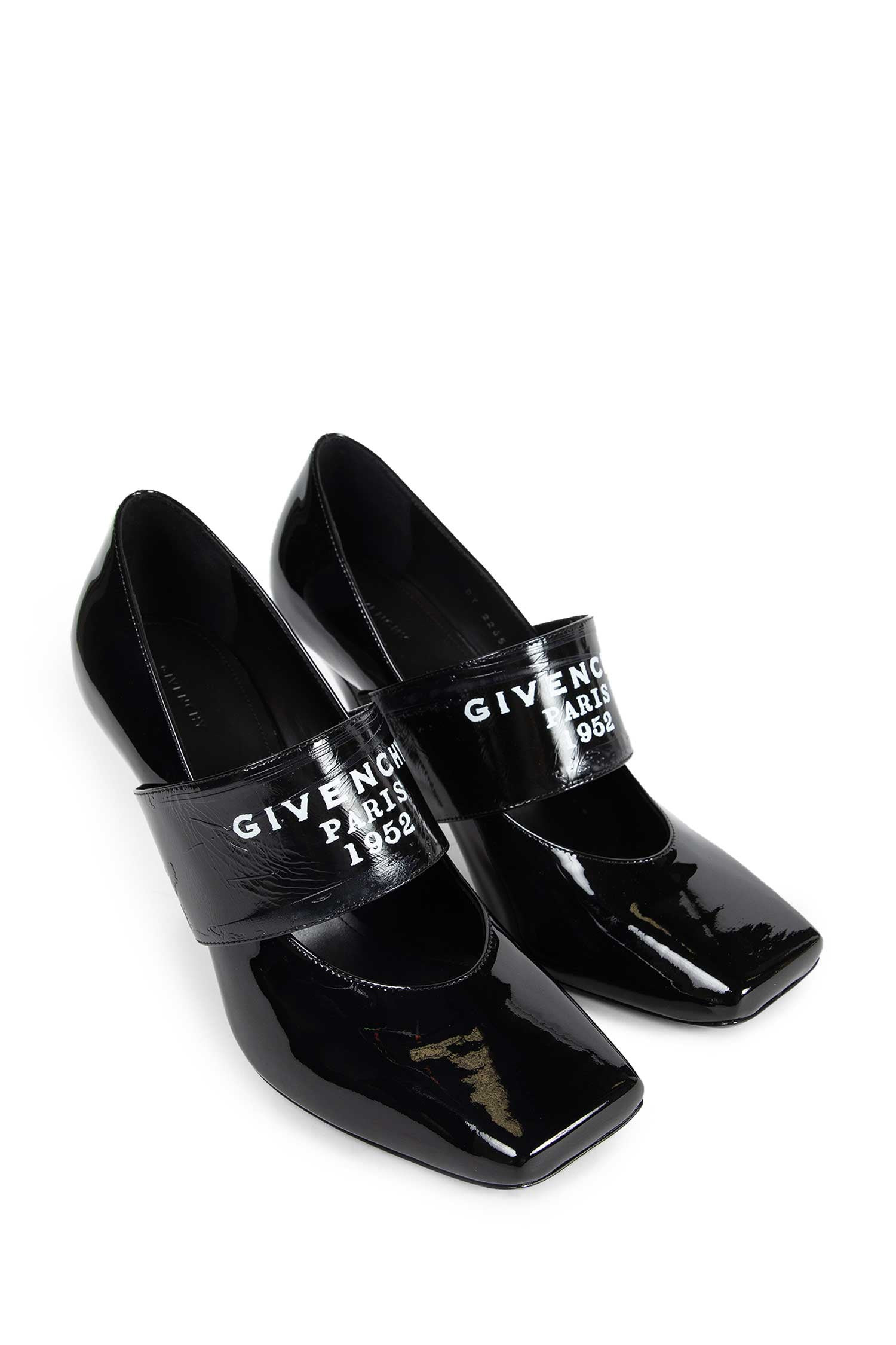 Sliced Square Tape Pumps - 6