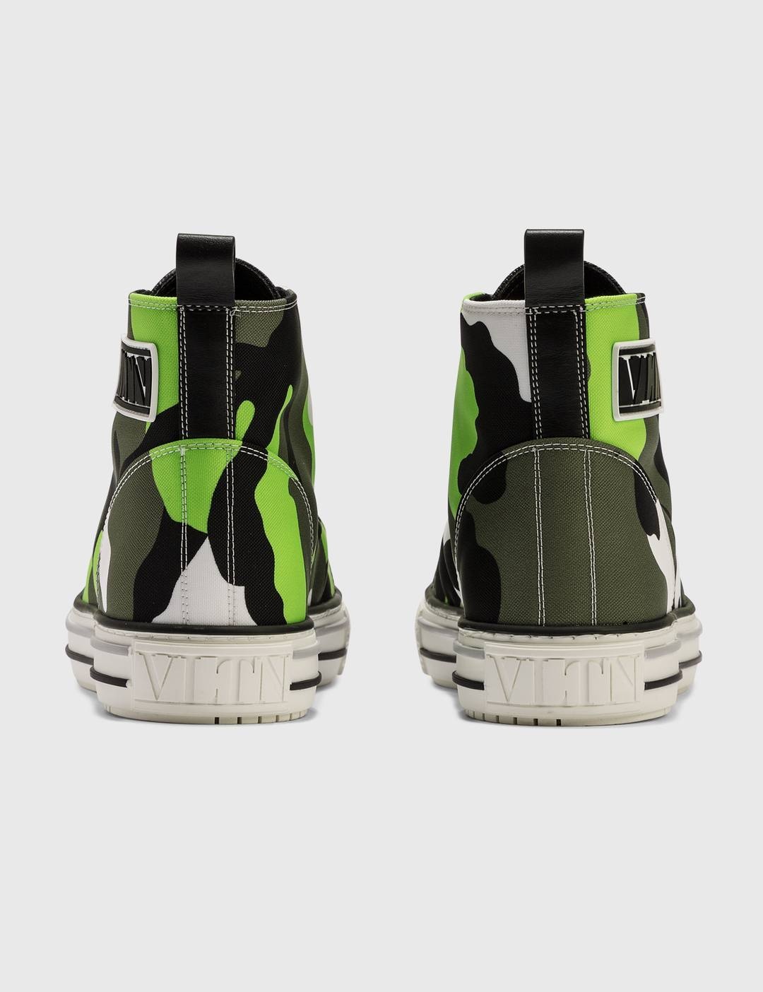 Valentino Garavani Camo High-Top Sneaker - 6